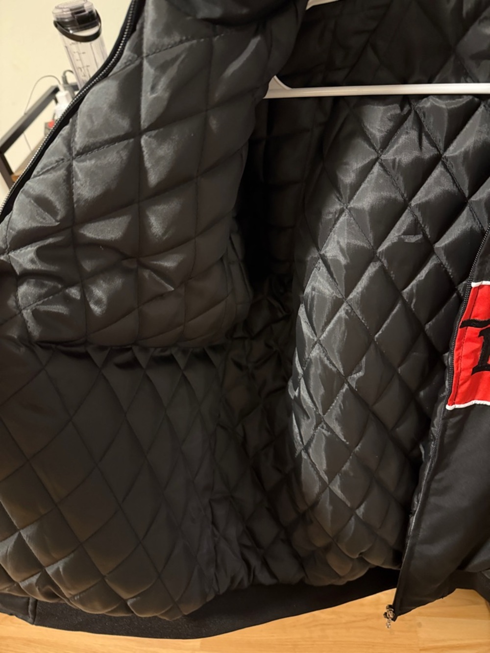 Ferrari Black and Red Logo Racing Jacket - Picture 6 of 6